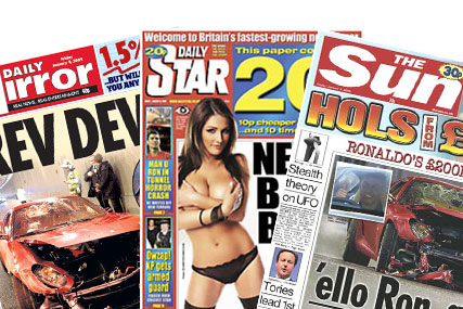 Daily sales: only the Daily Star reported increased circulation in the December ABC figures