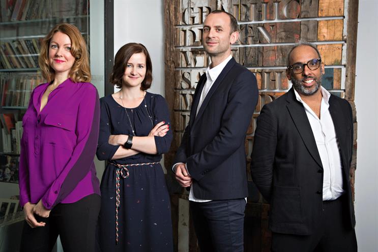 BBH management: (l-r) Pay, Exon, Bottomley and Gonsalves