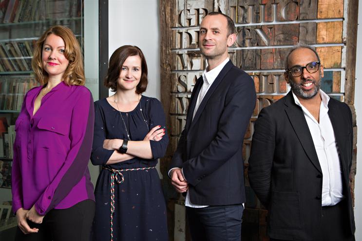 New management line-up: (l-r) Pay, Exon, Bottomley and Gonsalves. Credit: Rory Lindsay