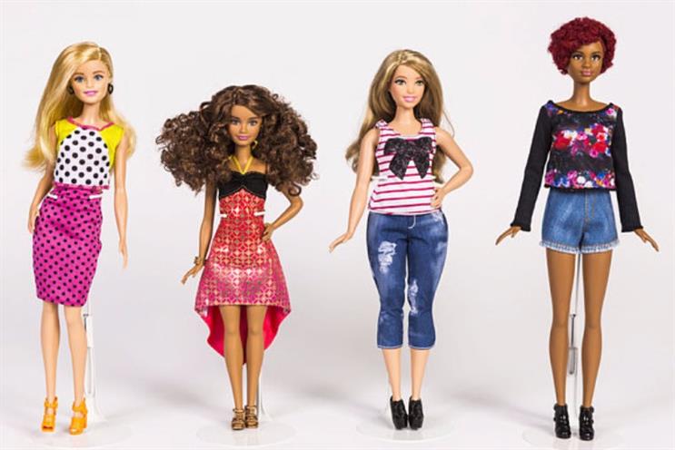 Barbie: now in 'slim', 'petite', 'curvy' and 'tall'