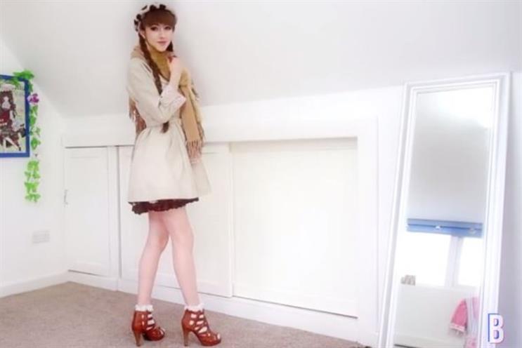YouTuber Beckii Cruel worked with high street brand New Look