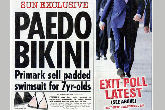 Primark: courted controversy four years ago by selling padded bikinis for children
