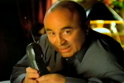Bob Hoskins...star of BT campaign
