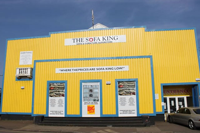 Sofa King: slogan is investigated by the ASA