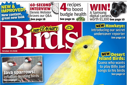 Cage & Aviary Birds: new look and features