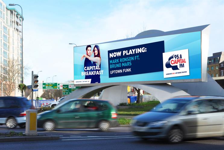 Great outdoors: Capital (Lexus and Möet - see below) are exploiting the technologies now available to out-of-home advertisers