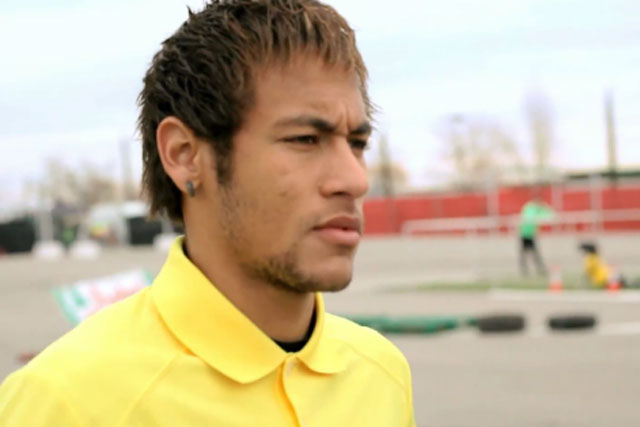Neymar Jr: takes on Ken Block in Castrol spot