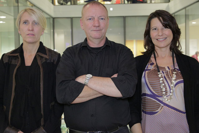 Rapp: Tina Christison, Graham Sharp and Jen Musgrave