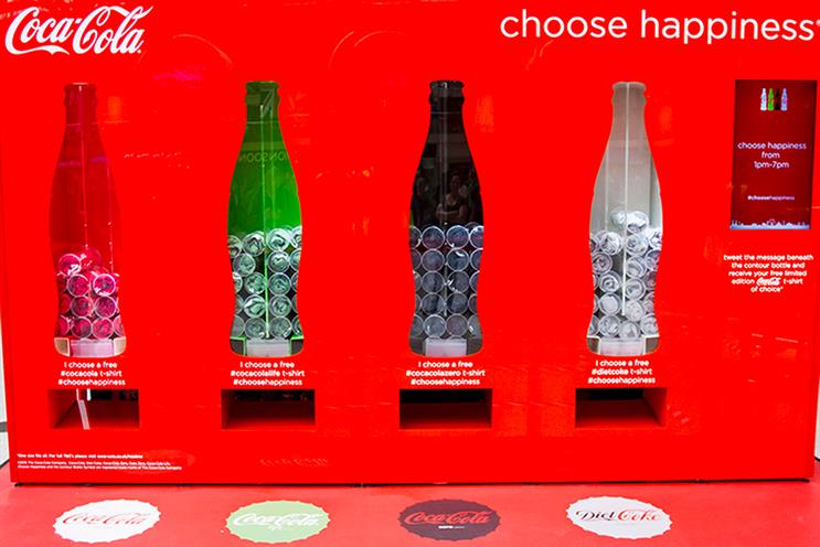 Coca-Cola's #ChooseHappiness: one of the best brand campaigns on Twitter last year