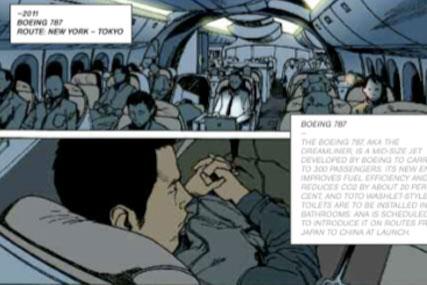 Nissan: creates manga cartoon for Monocle magazine