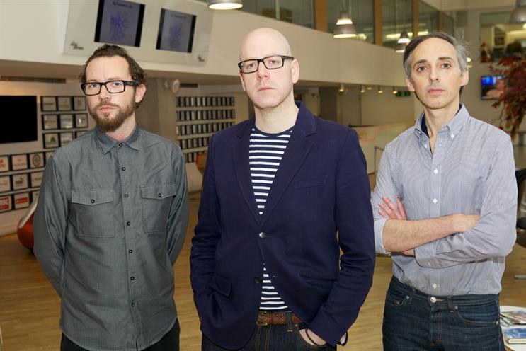 New Grey London team...(l-R) Wright, Rayman, Jacovides