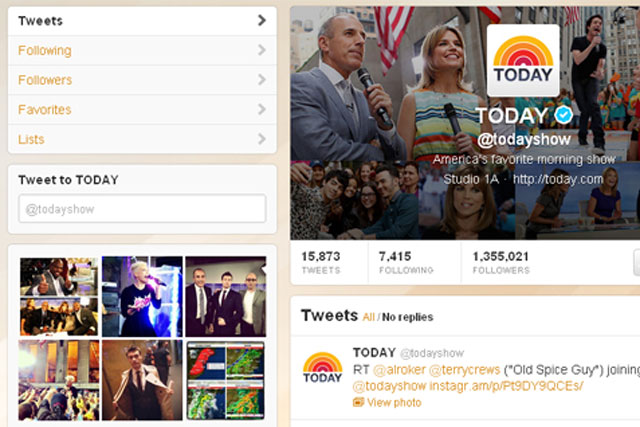 Twitter: overhauls profiles