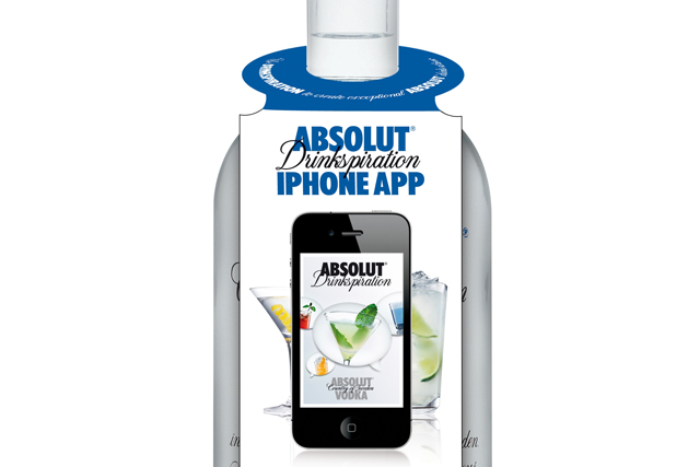 Absolut embraces QR technology for app push