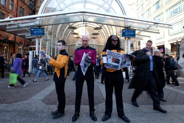 Syfy: to boldly go on the morning commute