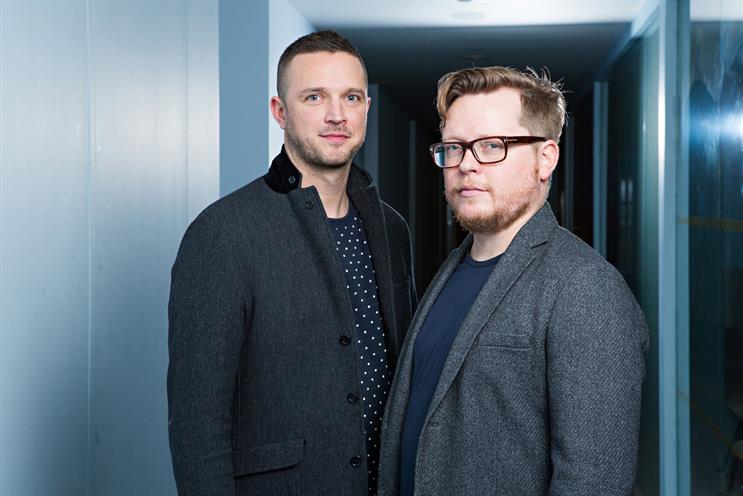Karbassioun (l) and Austin: low-cost, fast-turnaround work
