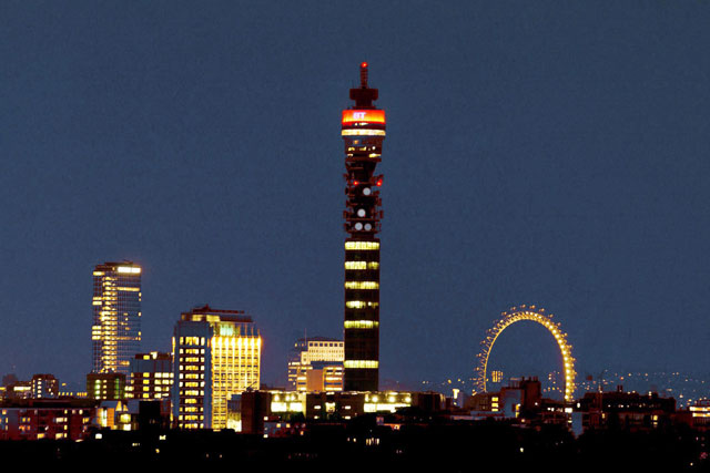 The BT Tower: new transmitters boost DAB in London