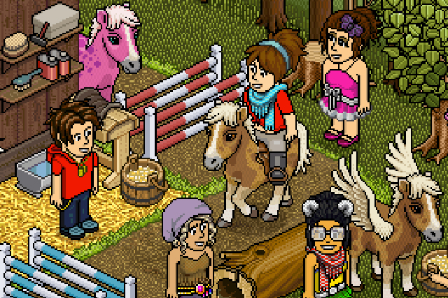 Habbo: social network is aimed at children