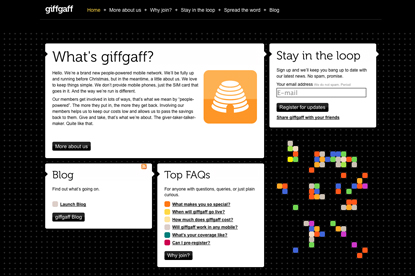 Giffgaff...launched by Albion
