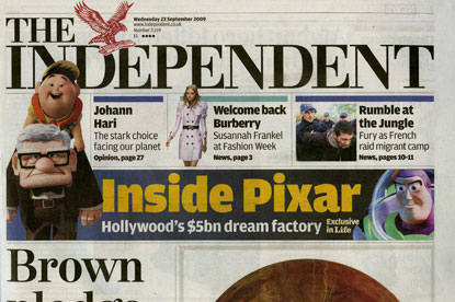 Independent...finalising restructure