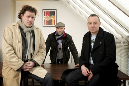 Left to right…David Howard, Neil Hughston and Paul Domenet