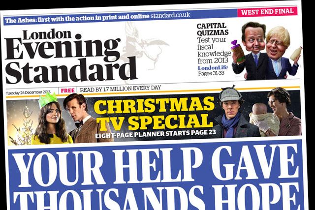 London Evening Standard: kicks off circulation push