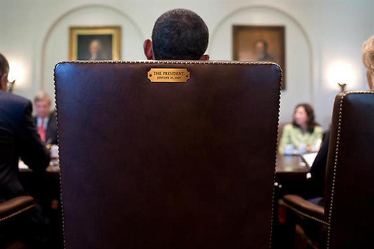 Obama…the president turned to Twitter in response to a speech by Eastwood