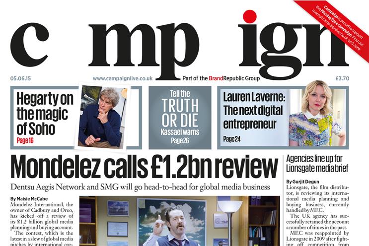 Missing letters: This week's edition of Campaign