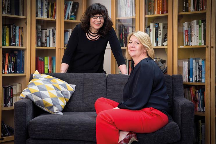 Unerman (l) and Jacob: ‘long way from equality in senior management’