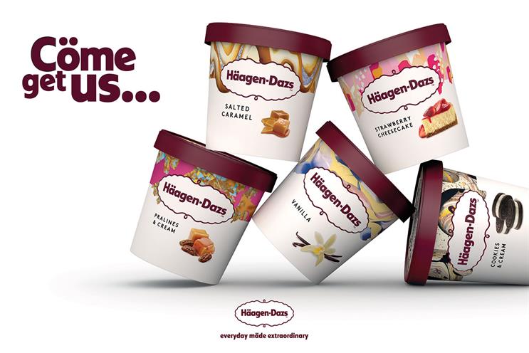 Häagen-Dazs: new packaging