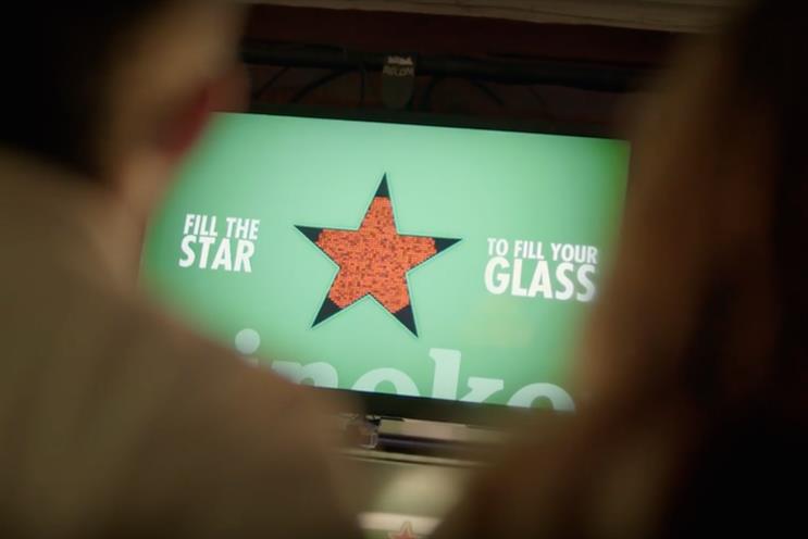 Heineken forces England and Ireland fans together in rugby spot