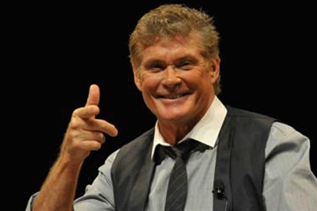 David Hasselhoff: joins the line-up at IAB Engage