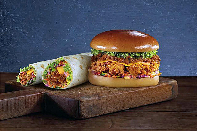 KFC: unveils its pulled chicken range