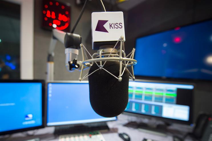 Kiss: the top radio station in London in the last quarter of 2014 with 1.9 million weekly listeners