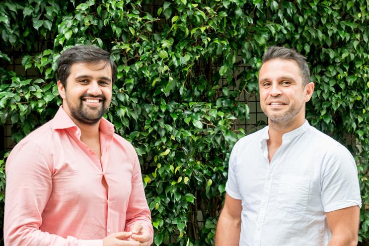 Gurman (left) and fellow co-founder of Media iQ, Lee Puri
