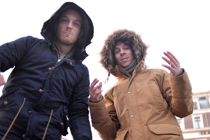 Tim Menko, left, and Ingmar Larsen