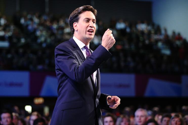 Ed Miliband: Labour has warned it could crack down on ‘excesses in marketing’ through legislation. Credit: Getty Images