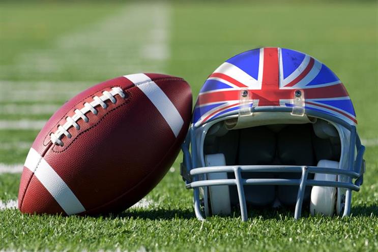 The number of followers of NFL-related accounts on Twitter has grown in the UK