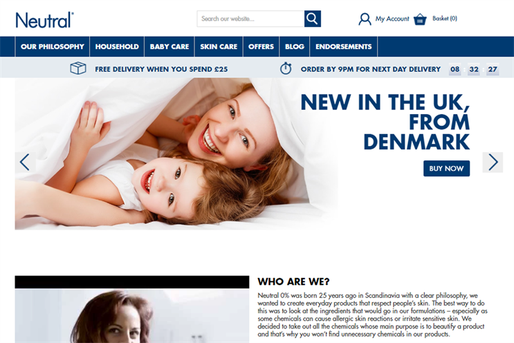 Neutral 0%: the brand is only available to buy directly