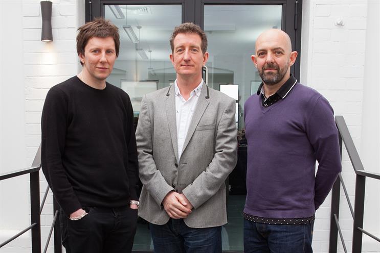 Studio Ex Nihilo: (l-r) the founders Savage, Harris and Bennett each hold a stake in the business