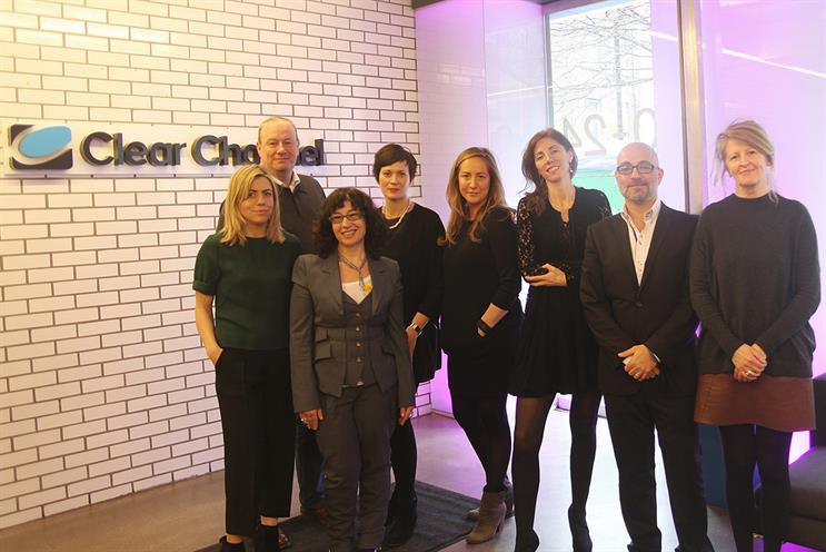 Judges (l-r): Camilla Harrison, Anomaly; Peter Taylor, Sony Pictures; Sue Unerman, MediaCom; Verica Djurdjevic, PHD; Natasha Murray, Havas Media; Claire Beale, Campaign; Chris Pelekanou, Clear Channel; Pat Doherty, Creative Counsel