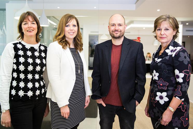 OgilvyOne: (left to right) Stanley, Barber, Goldring and King