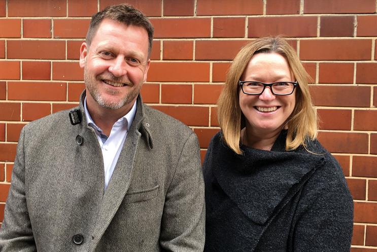 Trigg and Whale: heads of Oliver Media, which will focus on real-time data insight