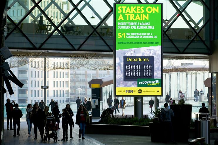 Paddy Power trolls Southern Rail with Christmas 'cancellation insurance'