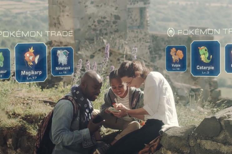 Pokémon Go shows potential of augmented reality for marketers