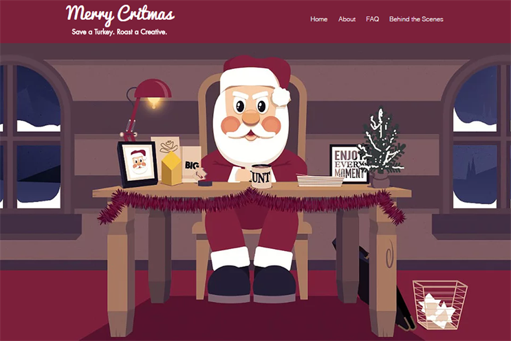 Senior creatives urged to give new talent a book crit for Christmas