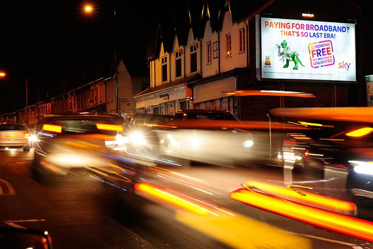 Outdoor: adspend grew 6.1 per cent in Q4 to £300 million