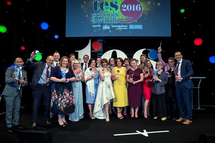 Last year's TES Schools Awards were a roaring success: get your brand involved in the 2017 event