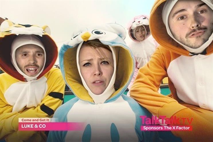 TalkTalk: X Factor idents by CHI & Partners