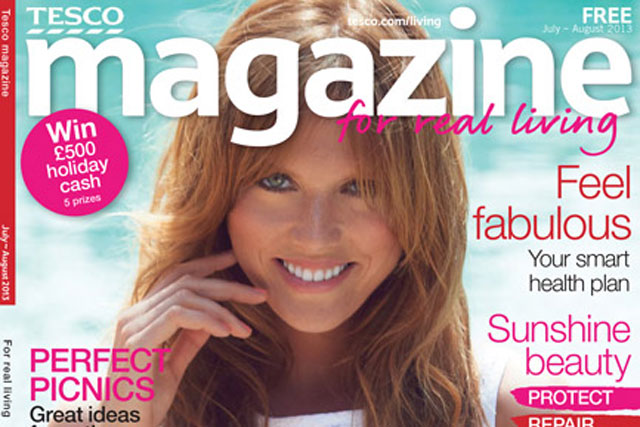 Tesco Magazine: free customer title tops the list