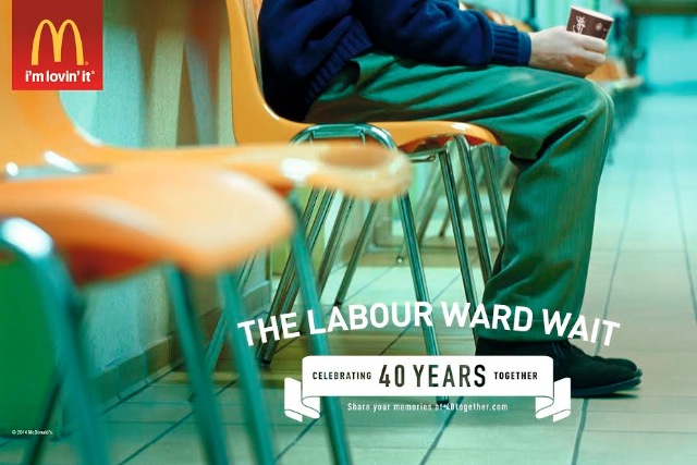 McDonald's: anniversary ad assures consumers it is always 'there in the background'